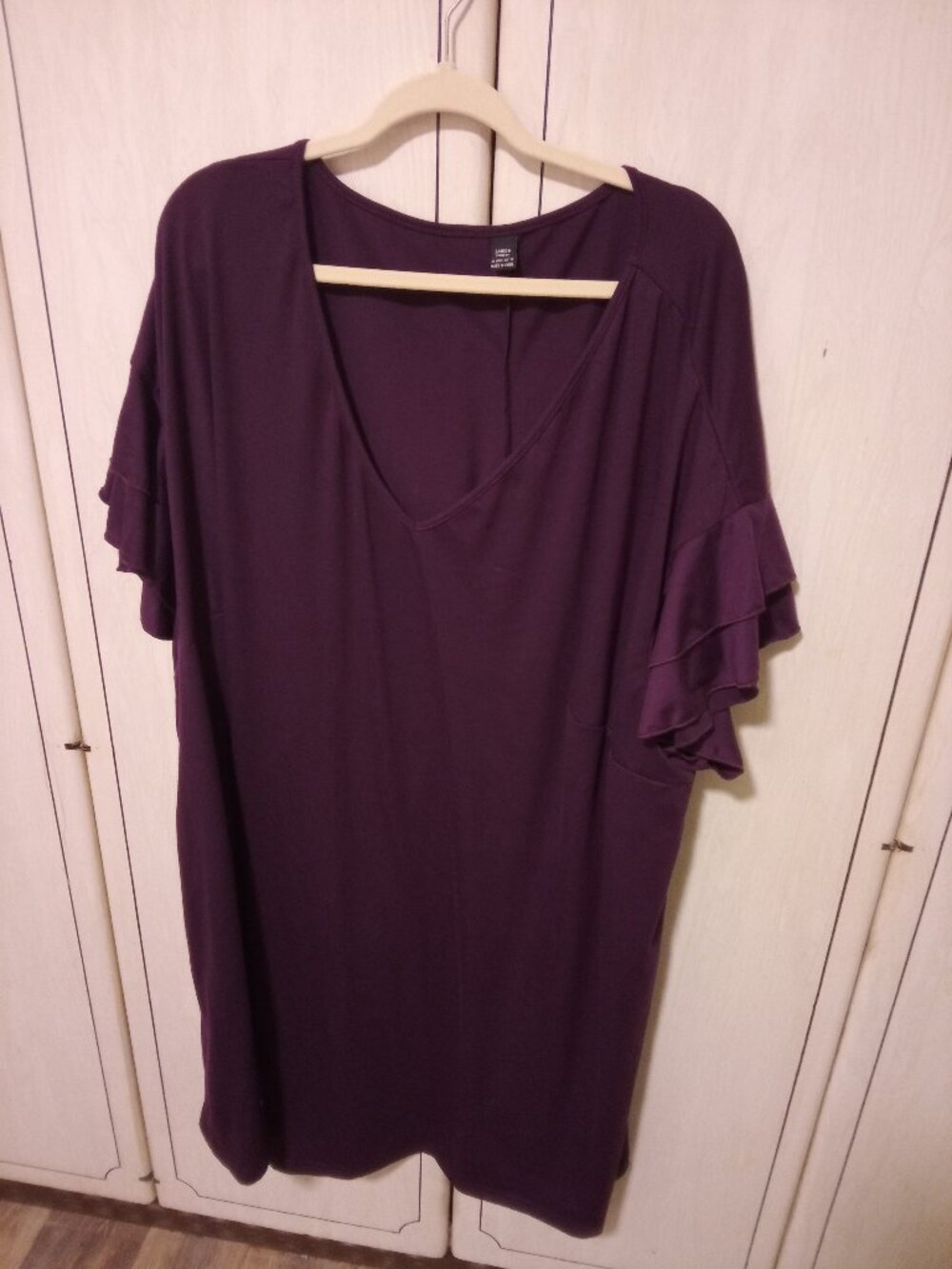 Purple shein curve dress size 8x